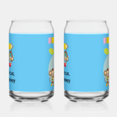 Niet mijn circus, niet mijn aap blikvorm glas (Rechts)