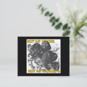 Niet mijn Circus, niet mijn apen Briefkaart (Staand voorkant)