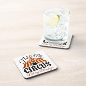 Niet mijn Circus, niet mijn apen Drankjes Onderzetter (Rechterzijde)