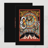 Niet mijn Circus, niet mijn apen Feestdagenkaart (Voorkant / Achterkant)