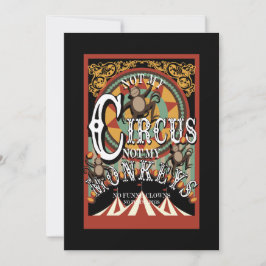 Niet mijn Circus, niet mijn apen Feestdagenkaart