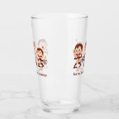 Niet mijn Circus niet mijn Apen Leuke Quote Art Glas (Links)