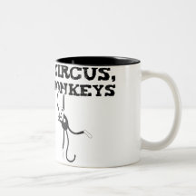 Niet mijn Circus, niet mijn apen Mok