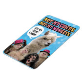 Niet mijn Circus, niet mijn apen, niet mijn ProbLl Magneet (Linkerzijde)