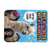 Niet mijn Circus, niet mijn apen, niet mijn ProbLl Magneet (Horizontaal)