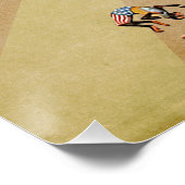 Niet mijn Circus, niet mijn apen Perfect Poster (Hoek)