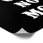 Niet mijn Circus, niet mijn apen Poster (Hoek)