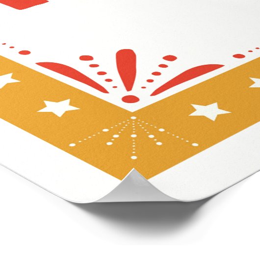 Niet mijn Circus, niet mijn apen Poster (Hoek)