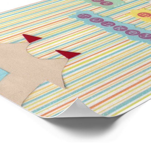 Niet mijn Circus. Niet mijn apen. Poster (Hoek)