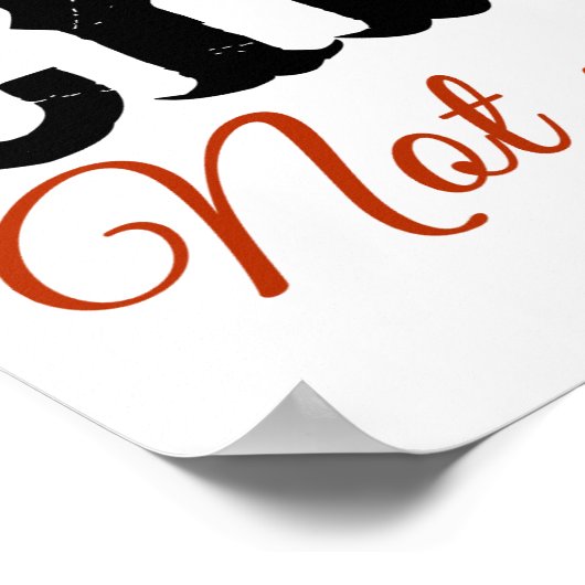 Niet mijn Circus - Niet mijn apen Poster (Hoek)