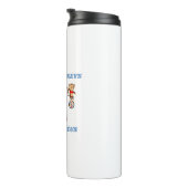 Niet mijn Circus, niet mijn apen Thermosbeker (Geroteerd rechts)