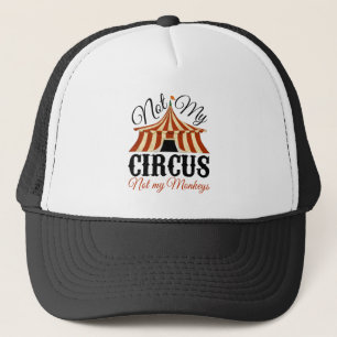 Niet mijn Circus, niet mijn apen Trucker Pet
