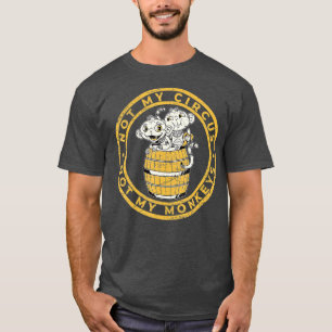 Niet mijn Circus niet mijn apen Vintage T-shirt