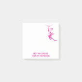 Niet mijn Circus Post-it® Notes (Voorkant)