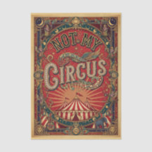 Niet Mijn Circus! Ringmaster Rood en Goud