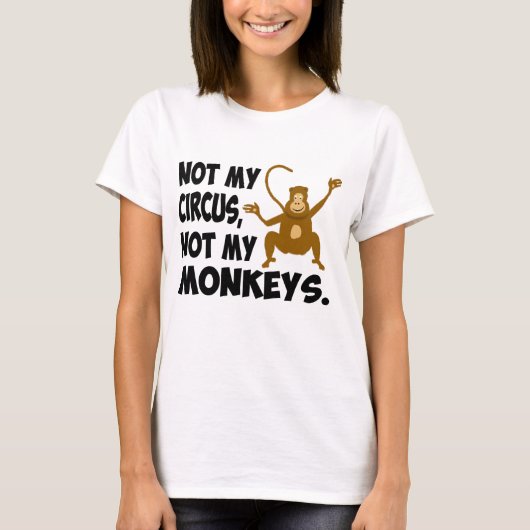 Niet mijn Circus T-shirt (Voorkant)