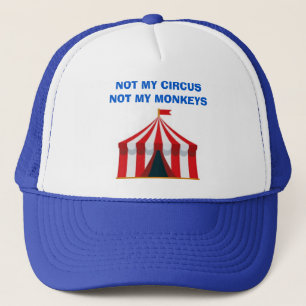 Niet mijn Circus Trucker Hat Pet