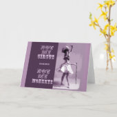 Niet mijn circus Wenskaart Kaart (Gele Bloem)