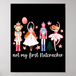 Niet mijn eerste notenkraker ballet suikerfee prui poster