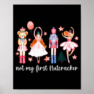 Niet mijn eerste notenkraker ballet suikerfee prui poster