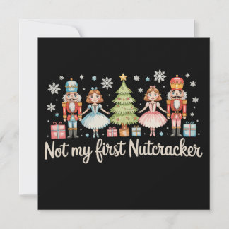 Niet mijn eerste Notenkraker Suikerpruim Fee Kerst Kaart