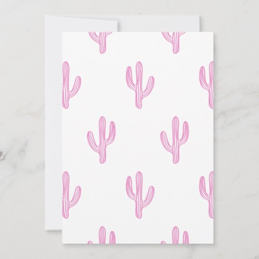 "Niet mijn eerste rodeo" 2e verjaardag uitnodiging (Achterkant)