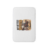 Niet mijn eerste Rodeo Horse Land Western Badmat (Voorkant Verticaal)