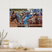 Niet mijn eerste Rodeo-Poster Poster (Keuken)