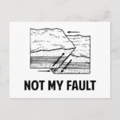 Niet mijn fout briefkaart (Voorkant)