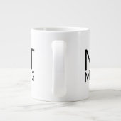 Niet mijn koning grote koffiekop (Achterkant)