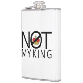 Niet mijn koning heupfles (Links)