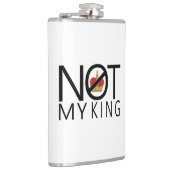 Niet mijn koning heupfles (Rechts)