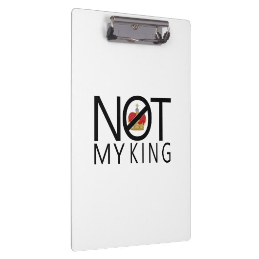 Niet mijn koning klembord (Rechts)