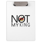 Niet mijn koning klembord (Voorkant)