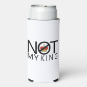 Niet mijn koning seltzer blikjeskoeler (Seltzer Achterkant)