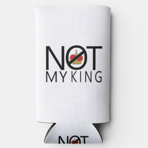 Niet mijn koning seltzer blikjeskoeler