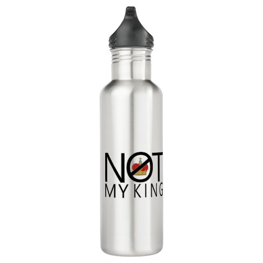 Niet mijn koning waterfles (Rechts)