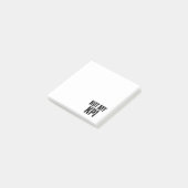 Niet Mijn KPI Sarcastische Kantoor Post-Its Post-it® Notes (Schuin)