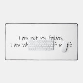 Niet mijn mislukkingen Desk Mat (Keyboard & Muis)
