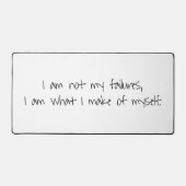 Niet mijn mislukkingen Desk Mat (Voorkant)