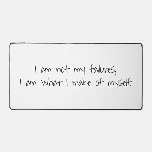 Niet mijn mislukkingen Desk Mat (Voorkant)