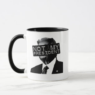 Niet mijn President Anti Trump Inaguration Liberal Mok