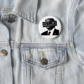 Niet mijn President Anti Trump Inaguration Liberal Ronde Button 5,7 Cm (In situ)