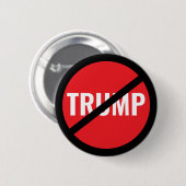 Niet mijn President – Anti-Trump-protest Ronde Button 5,7 Cm (Voorkant /achterkant)
