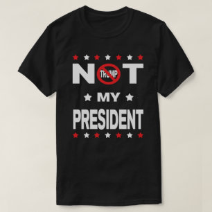 Niet mijn President - Anti-Trump T-shirt