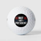 Niet mijn President Golfballen (Voorkant)
