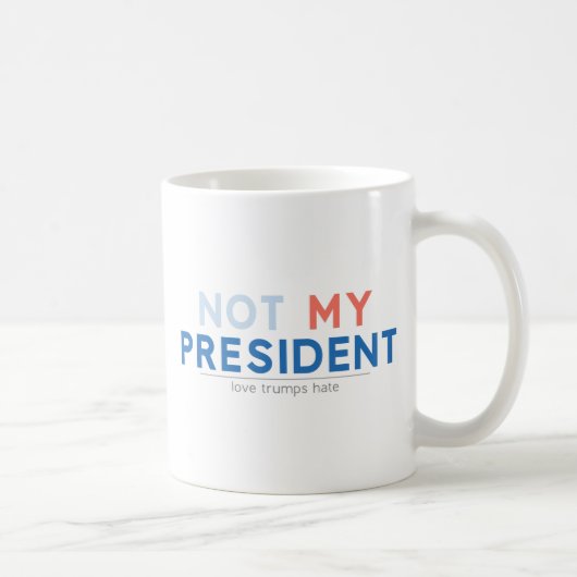 Niet mijn President Koffiemok (Rechts)