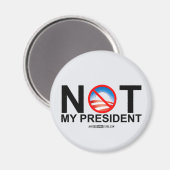 Niet mijn President Magneet (Voorkant / Achterkant)