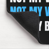 Niet mijn President, niet mijn stem, niet mijn waa Muismat (Hoek)