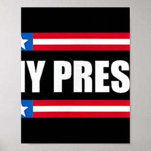 Niet mijn President _ niet mijn stem niet mijn waa Poster